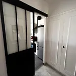 Apartamento Superbe Studio, 200 M De La Mer, Climatise Avec Terrasse Et Parking Prive *